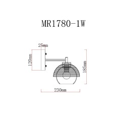 Бра MyFar Hloya MR1780-1W