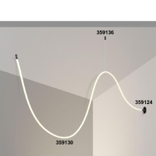 База для встраиваемого монтажа светильников 359128-359133 Novotech Ramo 359124