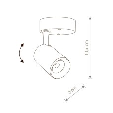 Светодиодный спот Nowodvorski Iris Led 8993