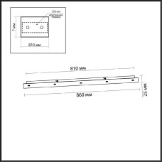 Основание для светильника Odeon Light Base 5054/LW