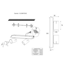 Спот Vele Luce Carrisi VL8067S02