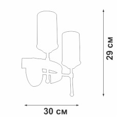 Бра Vitaluce V1813-7/2A