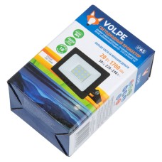 Прожектор Volpe ULF-Q517 20W/3000K IP65 220-240V BLACK UL-00011633