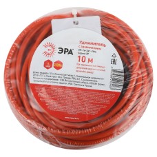 Удлинитель силовой Эра UPx-1e-3x1-10m Б0048677