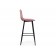 Барный стул Capri pink / black